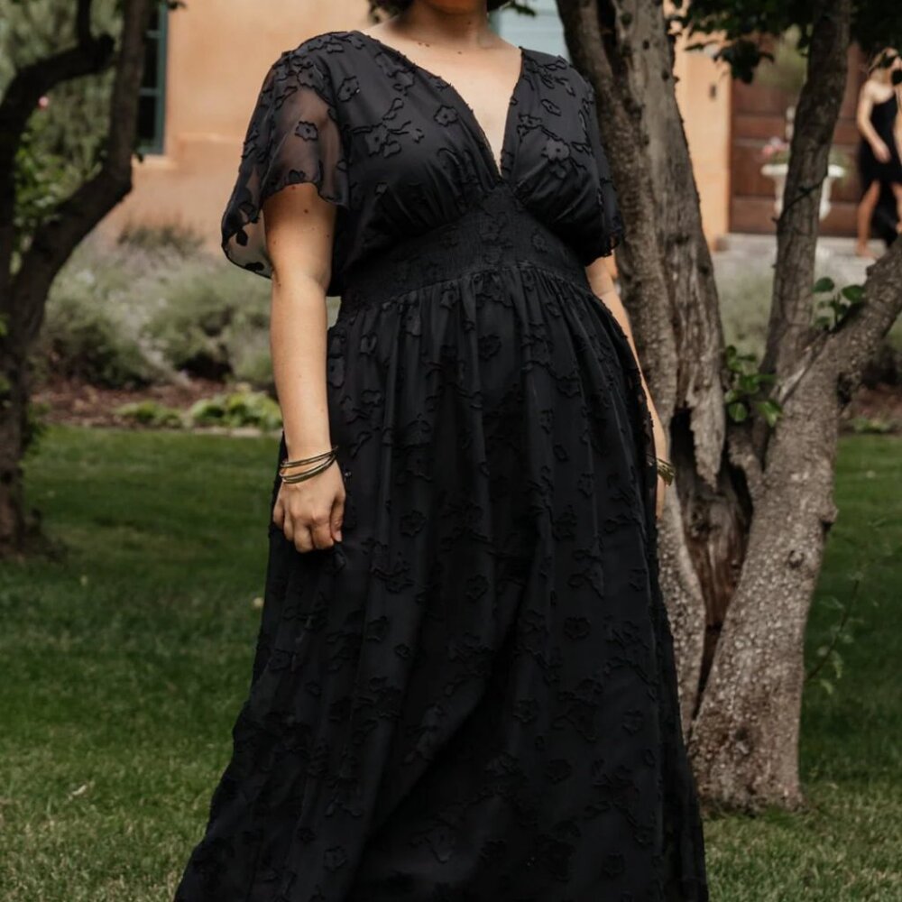 Baltic Born Evelyn Smocked Maxi Dress NWT